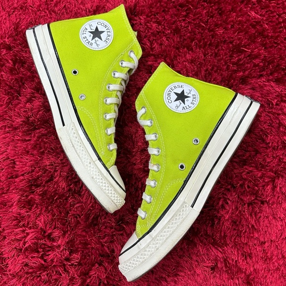 Converse Other - Converse Chuck Taylor All Stars Green Canvas Men’s 8 Women’s 10 High Top